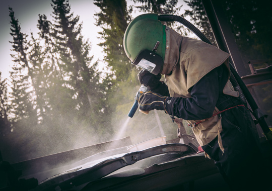 Sandblasing Kollstad Lakk Og Sandblasing